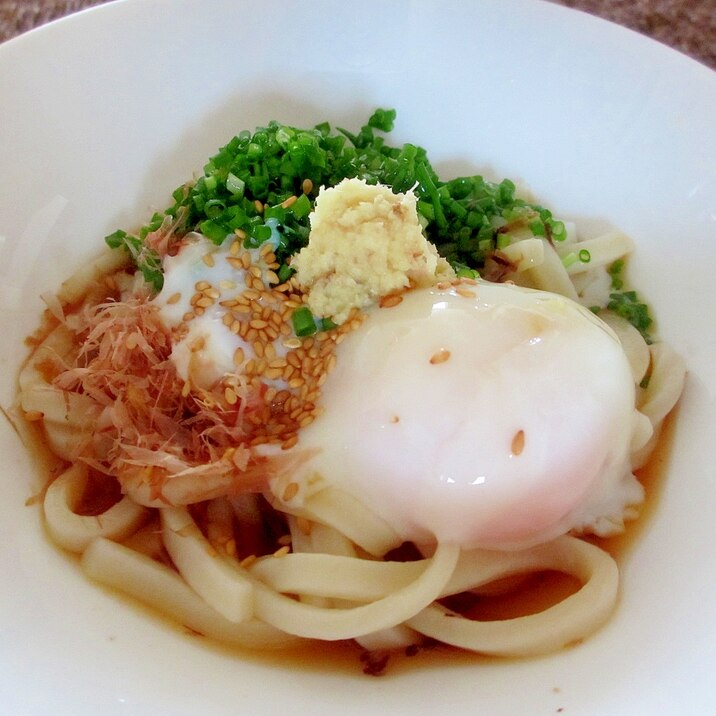 温玉生姜冷やしうどん レシピ 作り方 By Mococo05 楽天レシピ